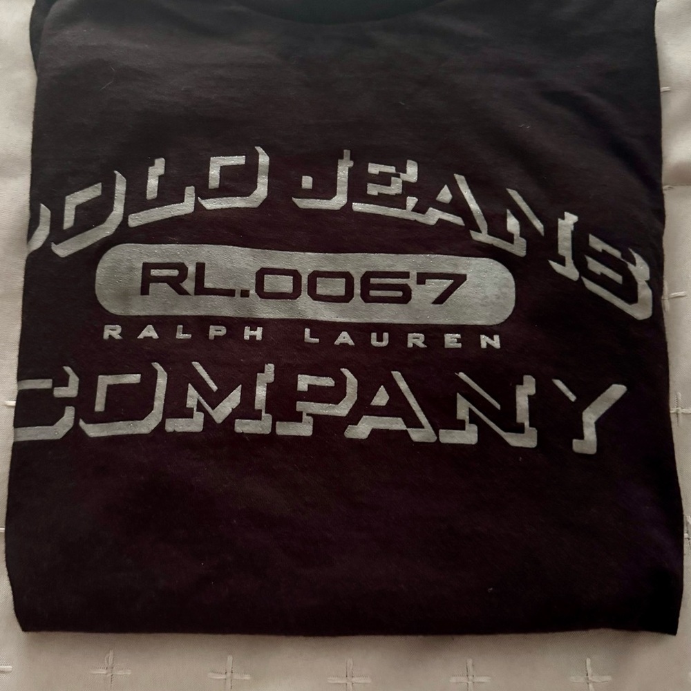 Vintage 90’s Ralph Lauren Black Long Sleeve Tee